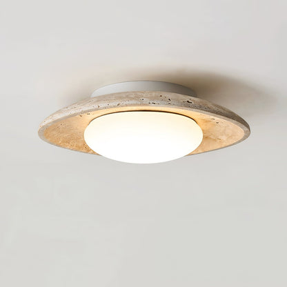 Lena Travertine Ceiling Light