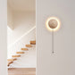 Nyvarion Minimalist Travertine Wall Light