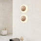 Nyvarion Minimalist Travertine Wall Light