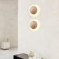 Nyvarion Minimalist Travertine Wall Light