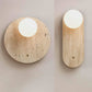 Syloryra Minimalist Travertine Wall Light