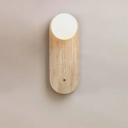 Syloryra Minimalist Travertine Wall Light