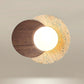 Zelirir Dual-disc Travertine Wall Light