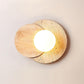Zelirir Dual-disc Travertine Wall Light