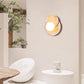 Zelirir Dual-disc Travertine Wall Light