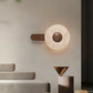 Nymarora Circular Travertine Wall Light