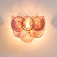 Aurora Wall Lamp Murano Glass Round Artistic
