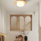 Cataliel Minimalist Travertine Ceiling Light