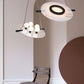 Imirila Disc Shaped Glass Alabaster Pendant Light
