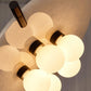 Imirila Disc Shaped Glass Alabaster Pendant Light