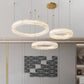 Olloros Alabaster Multi-ring Pendant Light