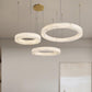 Olloros Alabaster Multi-ring Pendant Light