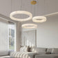 Olloros Alabaster Multi-ring Pendant Light