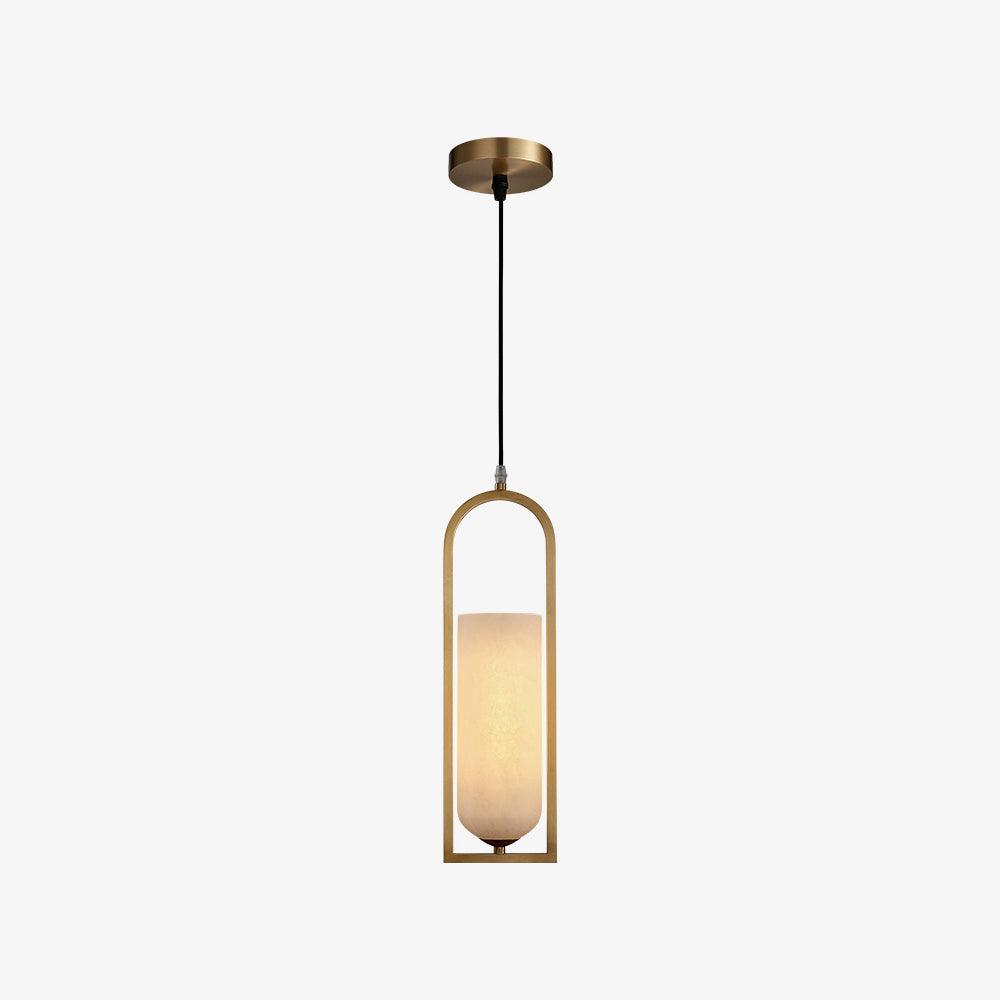 Aethyn Arch Alabaster Pendant Light