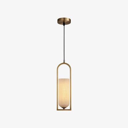 Aethyn Arch Alabaster Pendant Light
