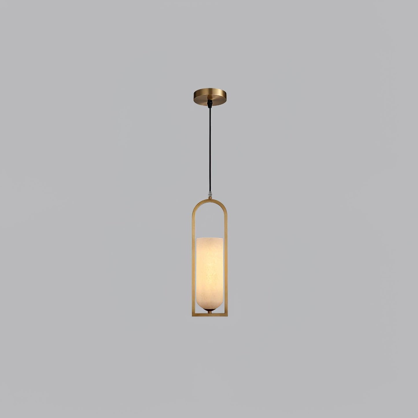 Aethyn Arch Alabaster Pendant Light