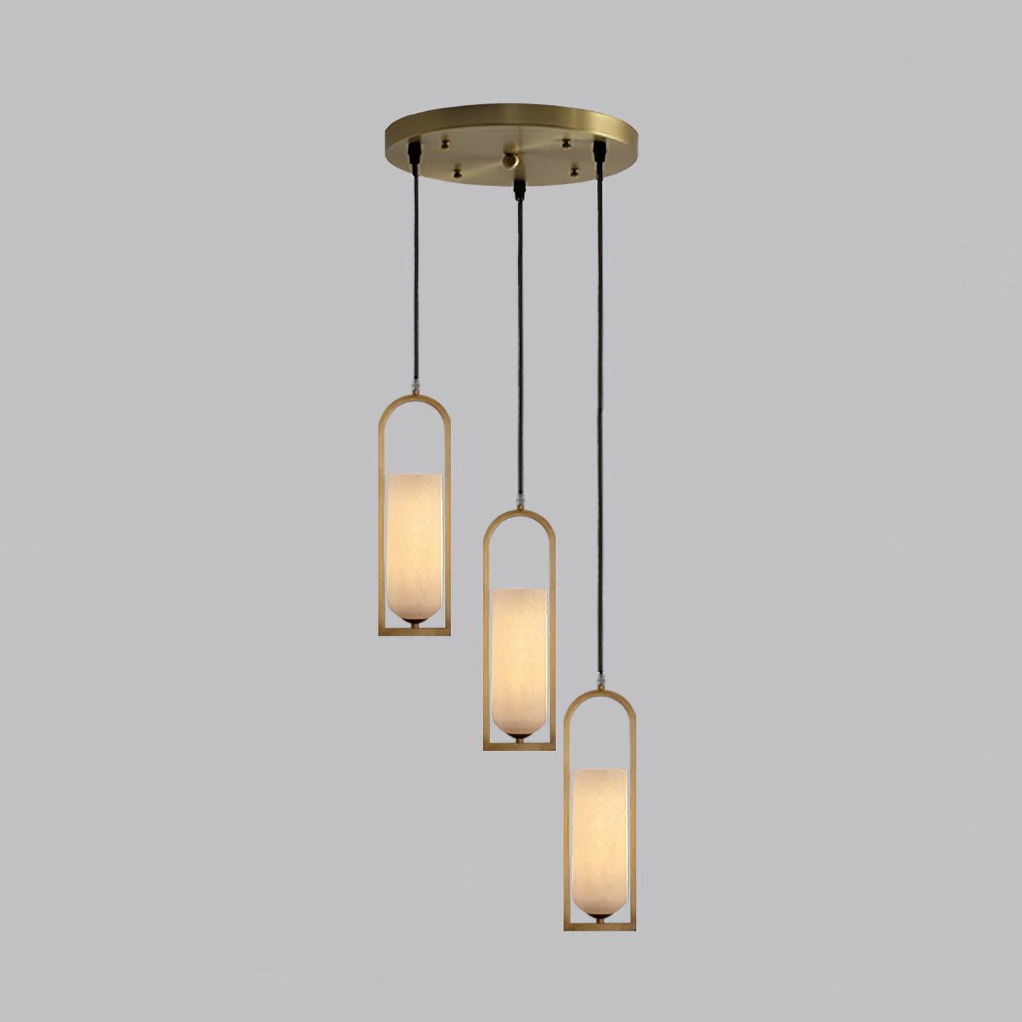 Aethyn Arch Alabaster Pendant Light