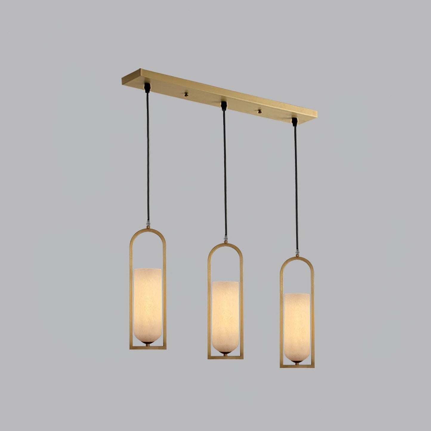 Aethyn Arch Alabaster Pendant Light