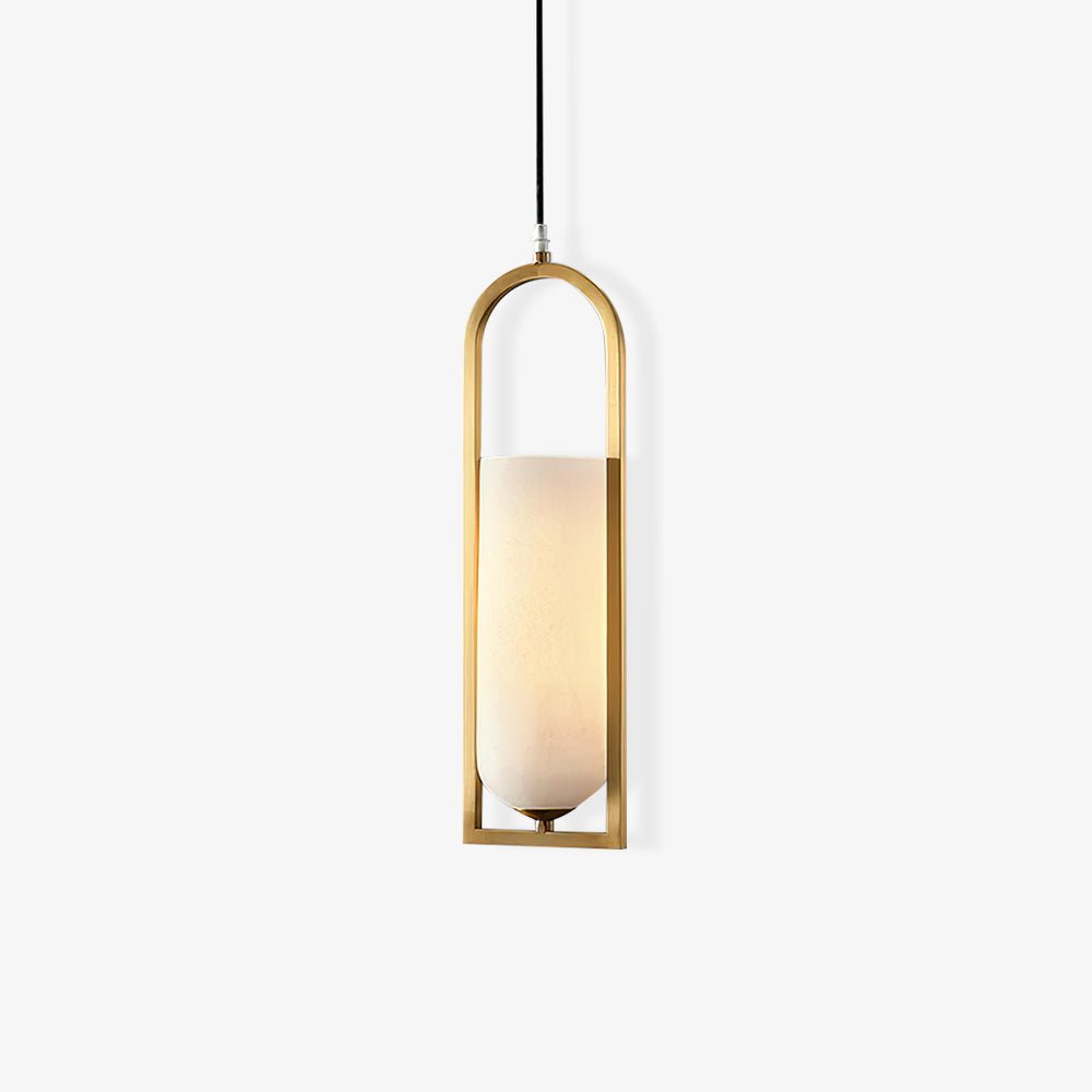Aethyn Arch Alabaster Pendant Light