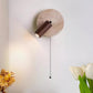 Evzoryra Disc Swing Travertine Wall Light