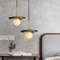 Ivvynen Leaf Canopy Alabaster Pendant Light