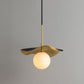 Ivvynen Leaf Canopy Alabaster Pendant Light