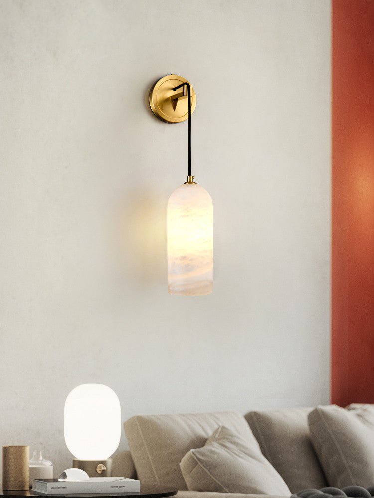 Vaelara Pendant Alabaster Wall Light