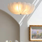 June Ceiling Lamp Blown Glass Shell