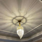 Aurora Chandelier Clear Curved Tiered