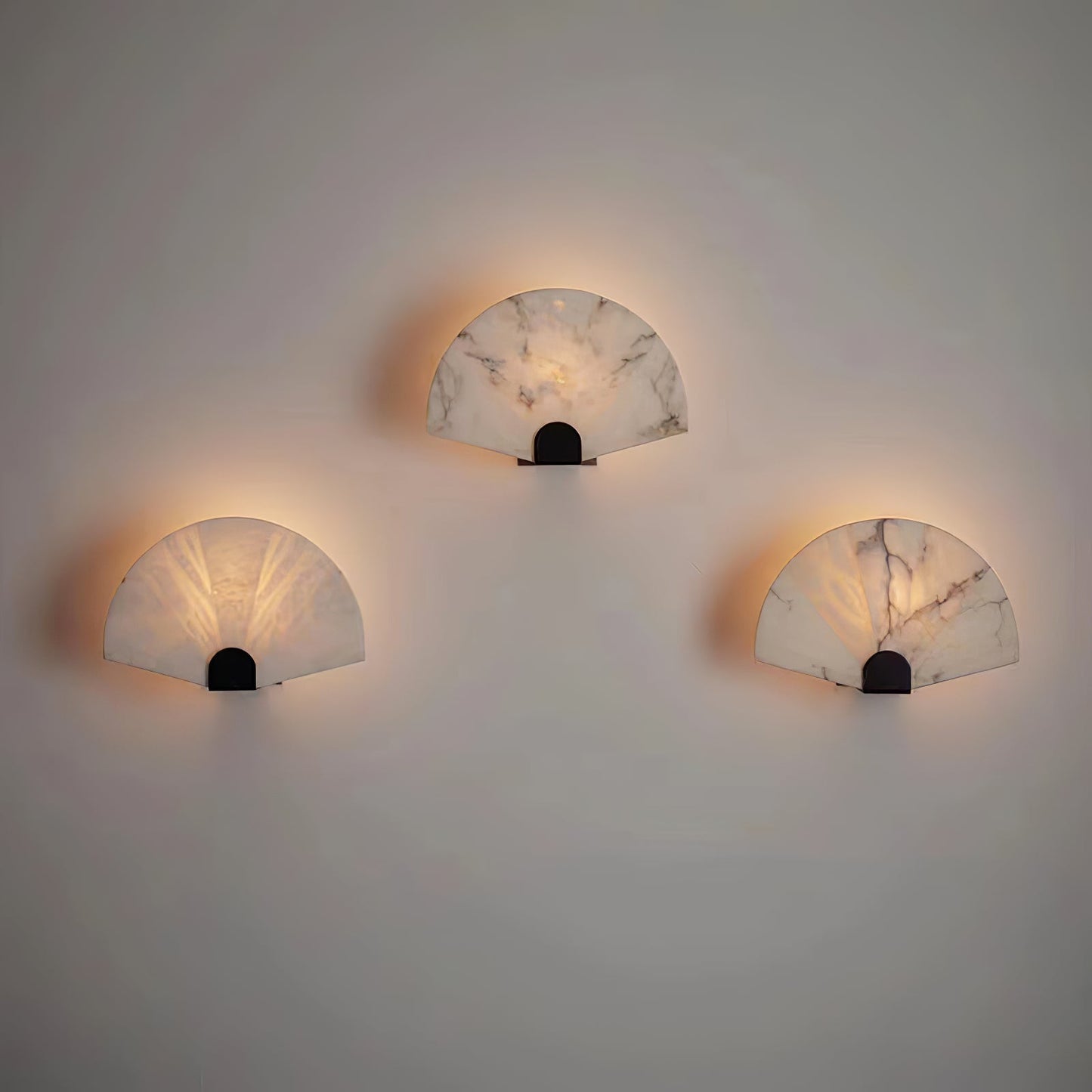 Aurelia Minimalist Alabaster Wall Light