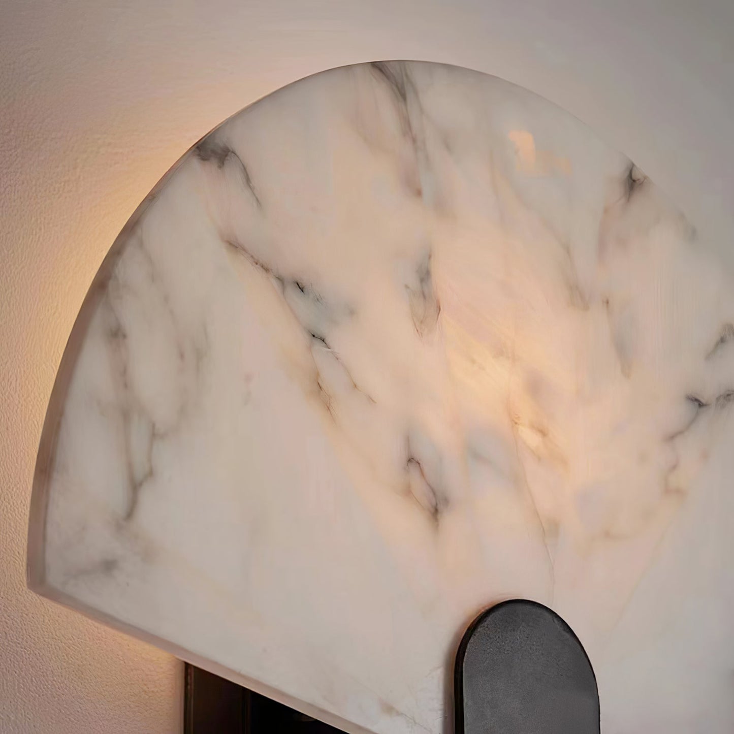 Aurelia Minimalist Alabaster Wall Light