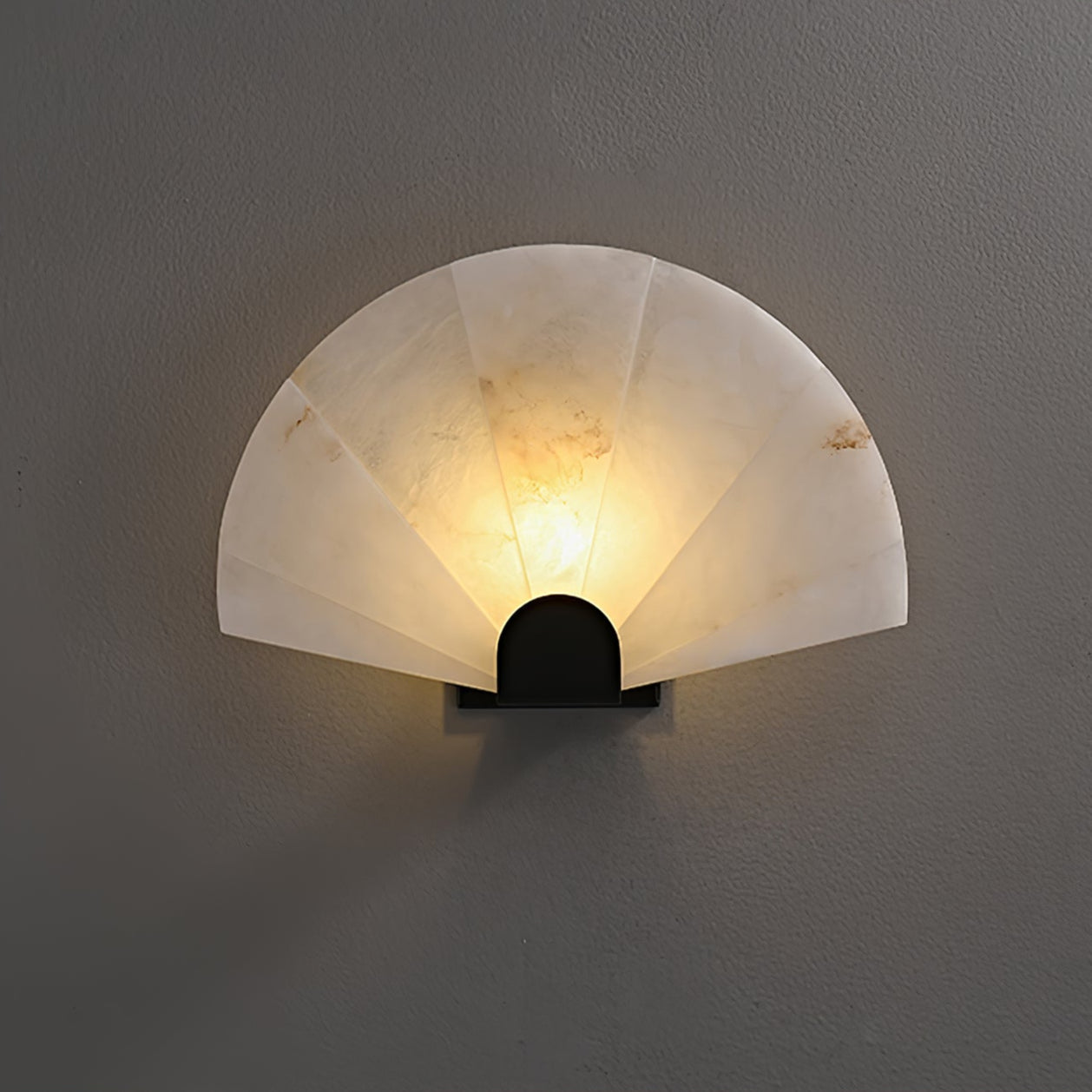 Aurelia Minimalist Alabaster Wall Light