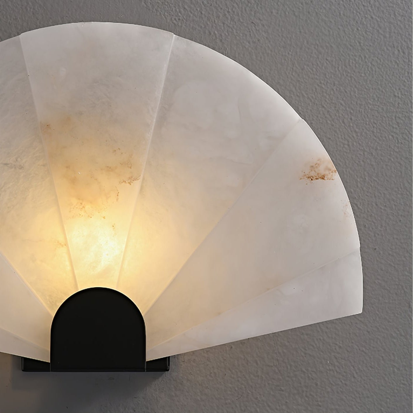 Aurelia Minimalist Alabaster Wall Light