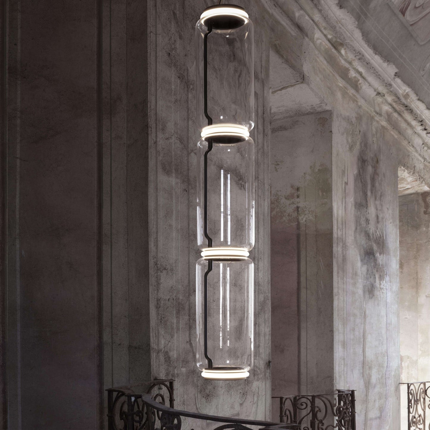 Solantis Industrial Artistic Pendant Light