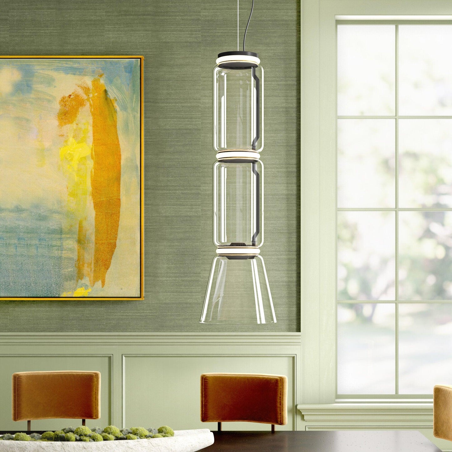 Solantis Industrial Artistic Pendant Light