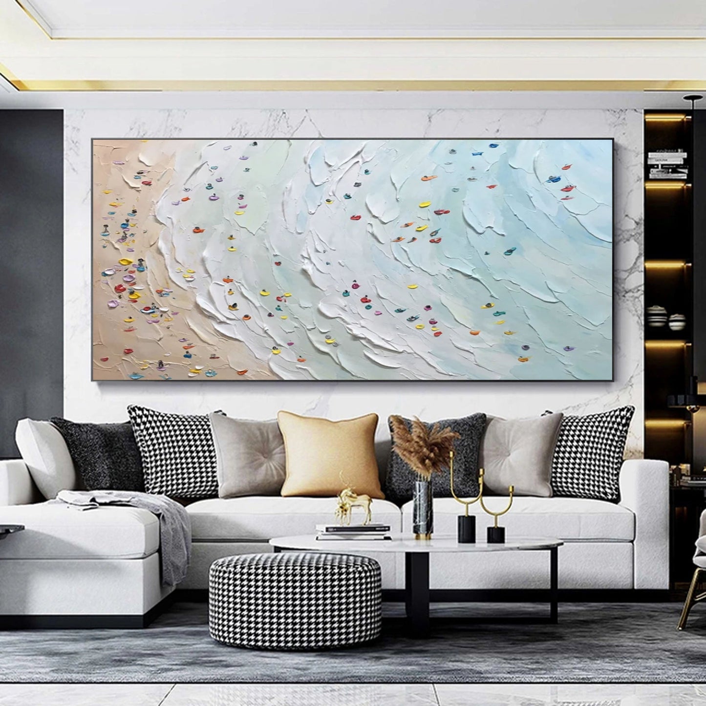 Marin Plaster Art Texture Painting