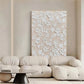Fleur Plaster Art Texture Wall Art Painting