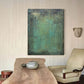 Teal Colorful Wall Art Painting