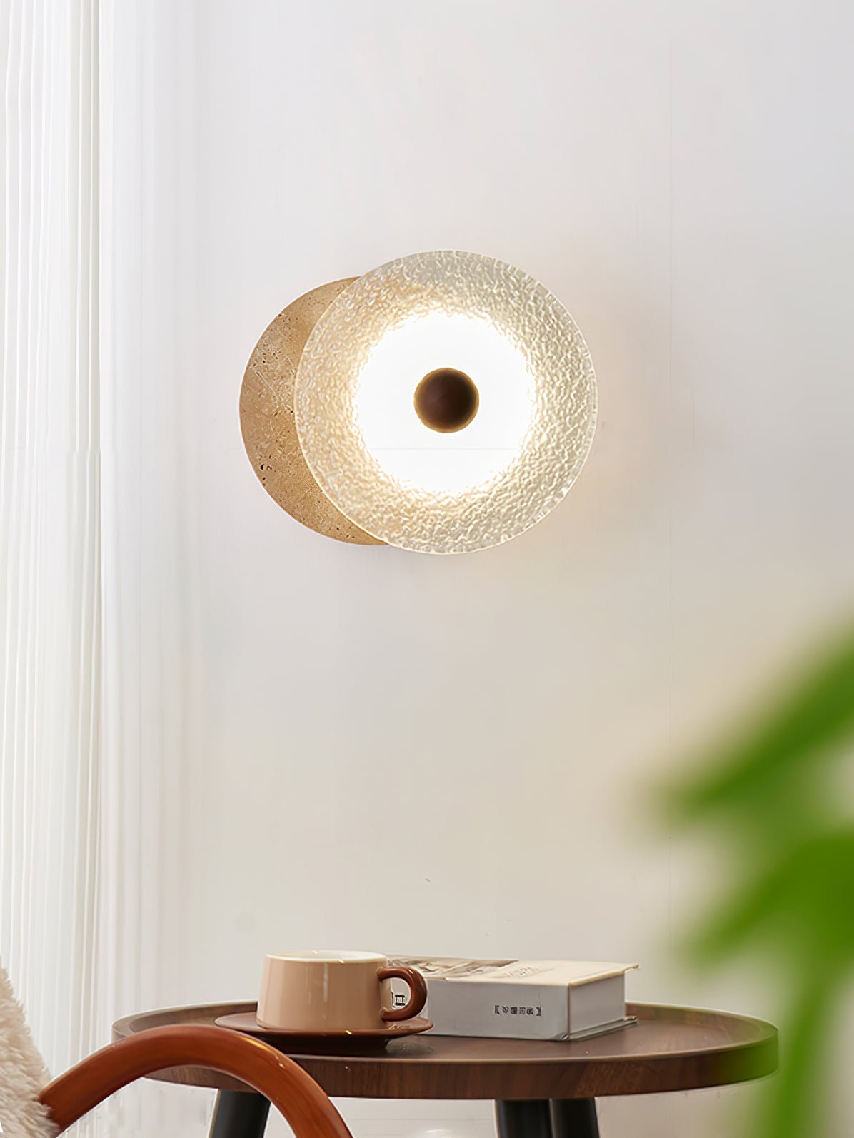 Olivia Travertine Wall Light