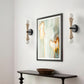Oloriel Sculptural Travertine Wall Light