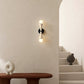 Oloriel Sculptural Travertine Wall Light