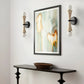 Oloriel Sculptural Travertine Wall Light