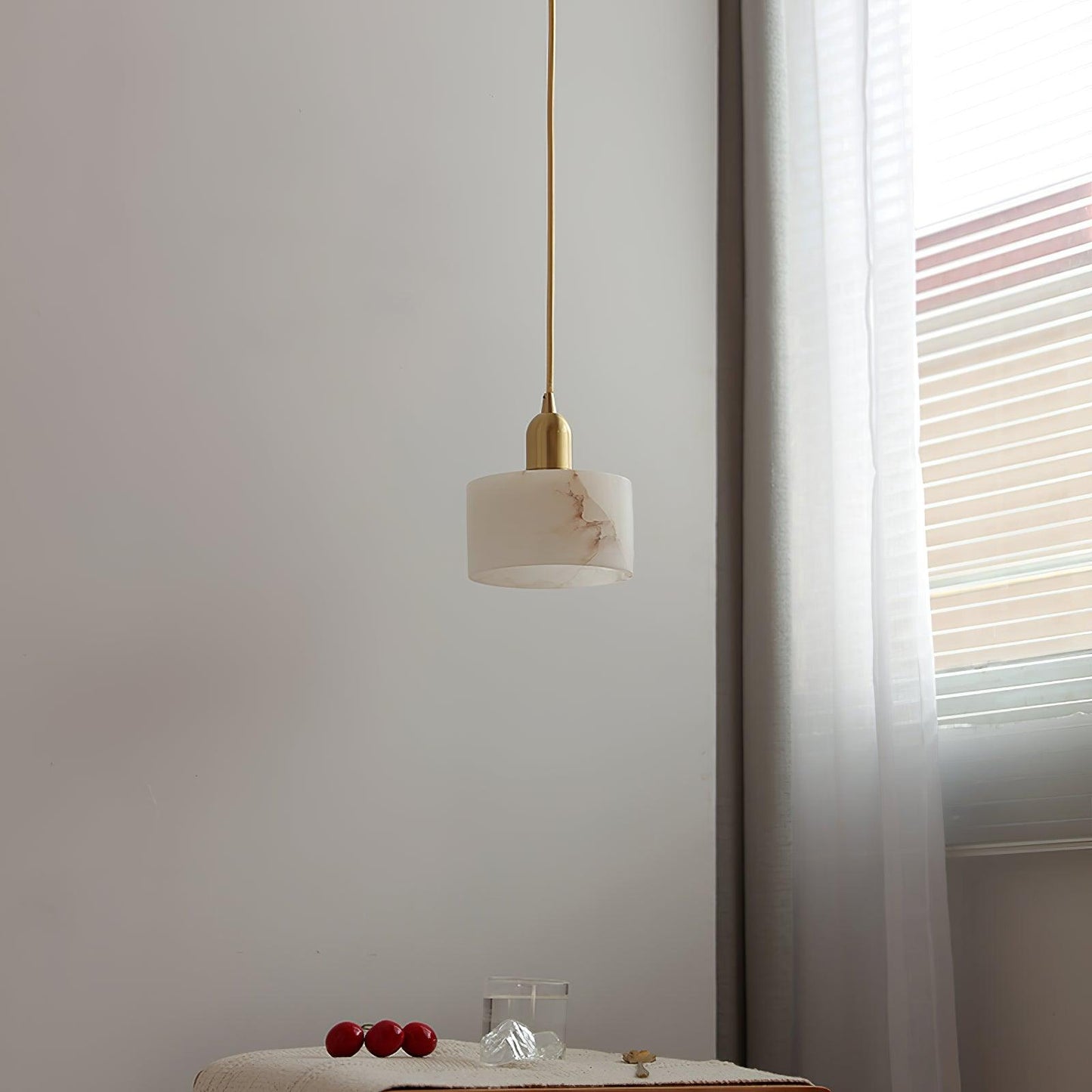 Brio Alabaster Pendant Light