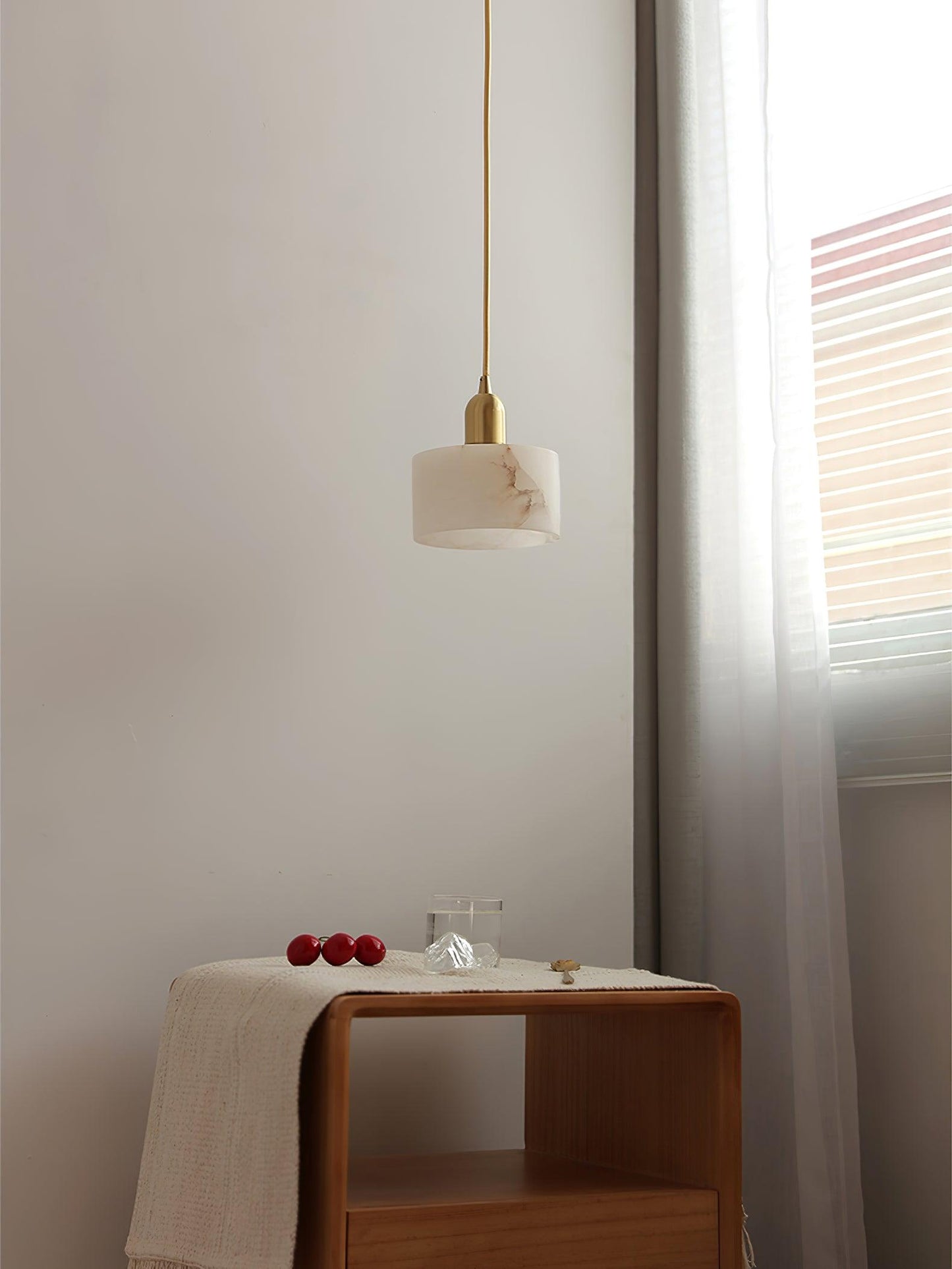 Brio Alabaster Pendant Light