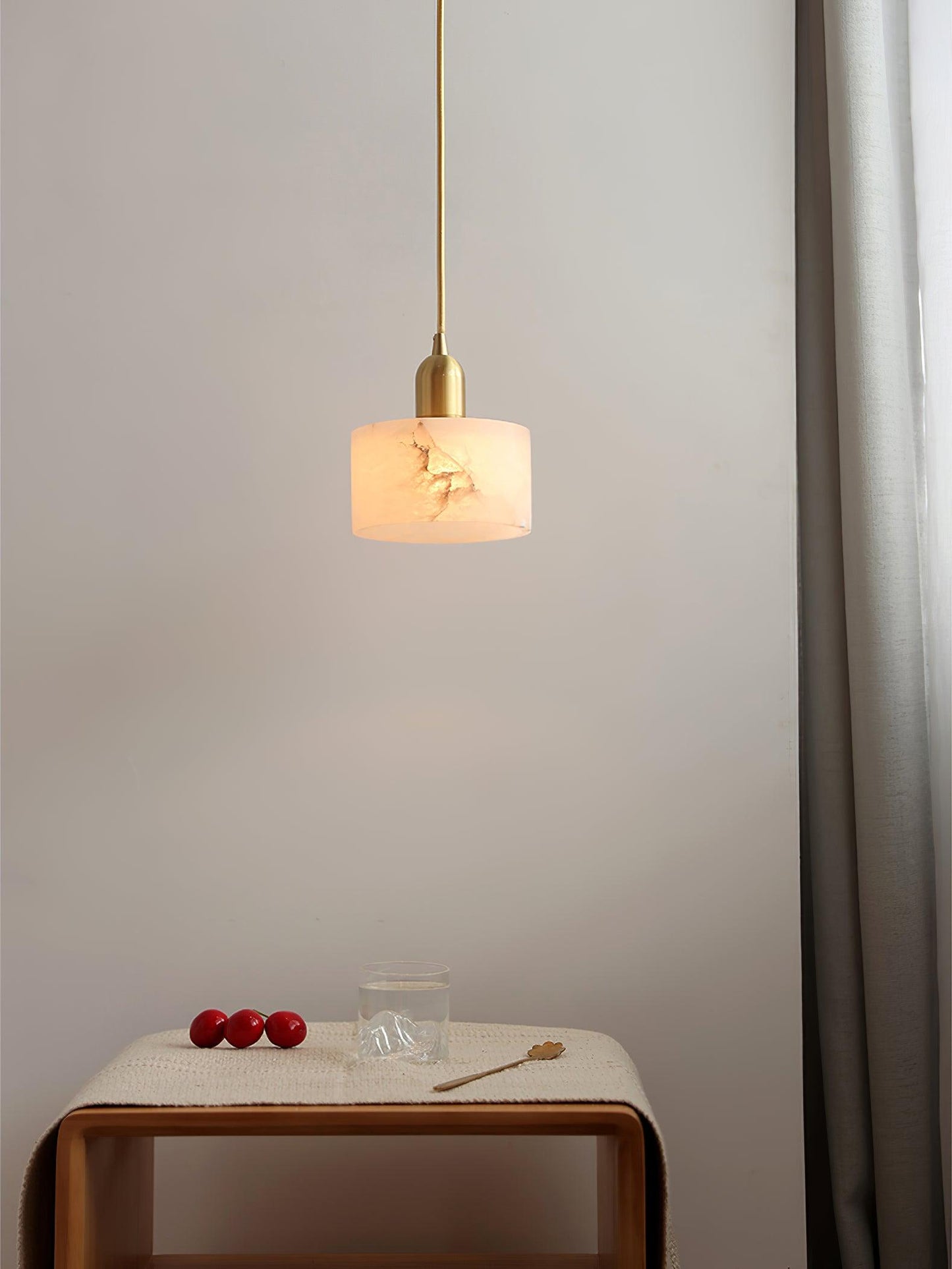 Brio Alabaster Pendant Light