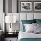 Olvenor Cylindrical Alabaster Table Lamp