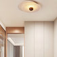 Orlora Circular Travertine Ceiling Light