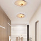 Orlora Circular Travertine Ceiling Light