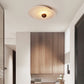 Orlora Circular Travertine Ceiling Light