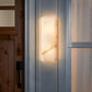 Orvian Minimalist Alabaster Outdoor Wall Light
